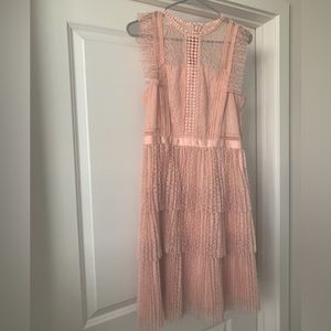 Elegant Pink Dress— Size M